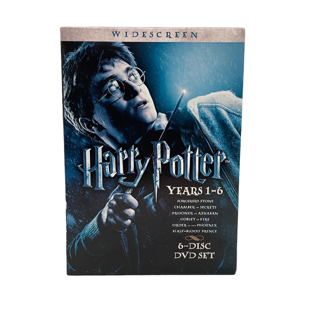 Complete  Harry Potter DVD Set 6 Film Box Set Wide Screen